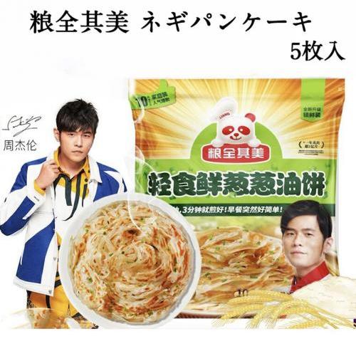 粮全其美 葱香手抓饼 葱油饼 5片装 400g