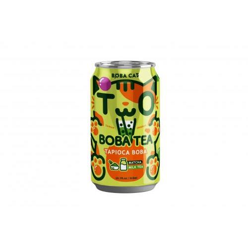 Boba Cat Matcha Bubble Tea 315ml