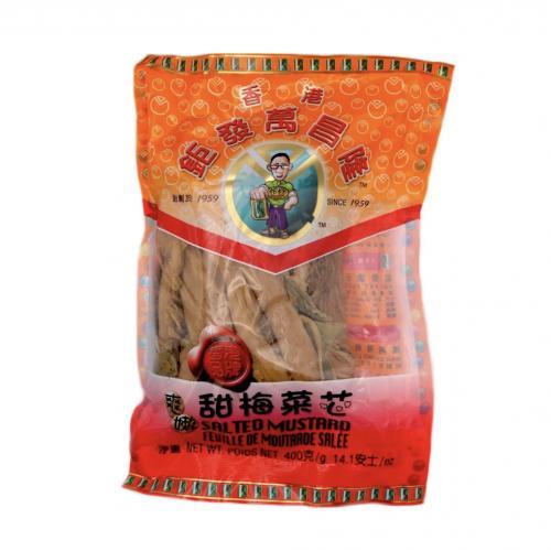 鉅發 甜梅菜芯 400g