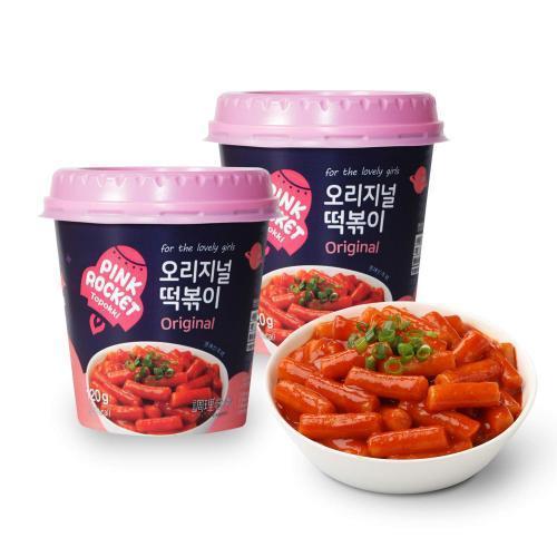 Youngpung Yopokki Tomato Pink Rocket Topokki (Cup) 120g