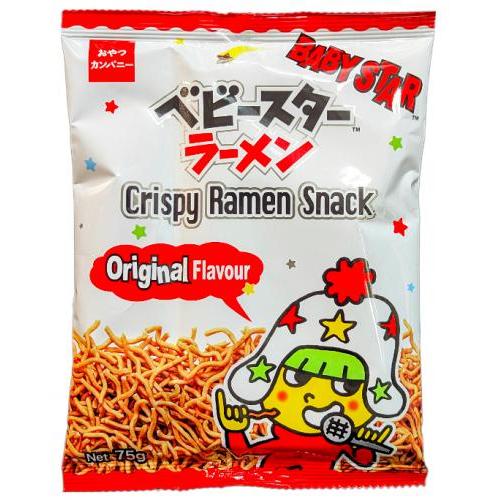 Baby Star Crispy Ramen Snack Original Thin 75g