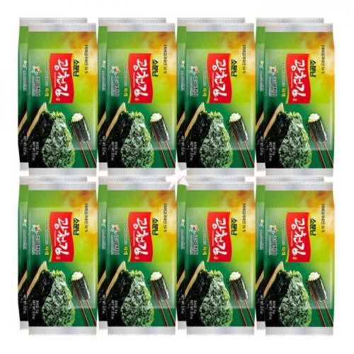 Kwangcheon Dosirak with Olive Oil & Green Tea Seasoned Seaweed 9 Pack