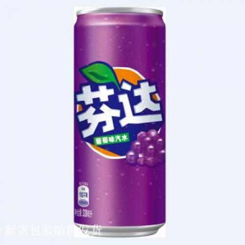 可口可乐芬达 葡萄味 350ml