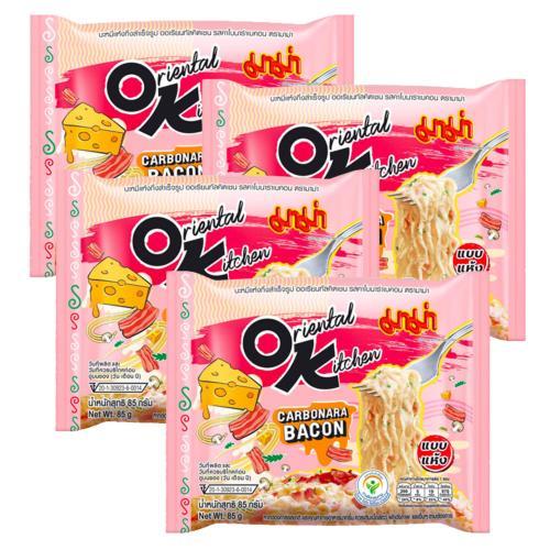 MAMA OK Carbonara Bacon Flavour 85g*4