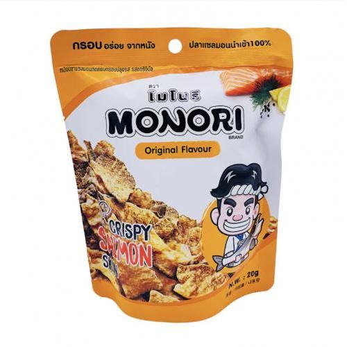 MONORI Crispy Salmon Skin Snack Orig Flavour 20g