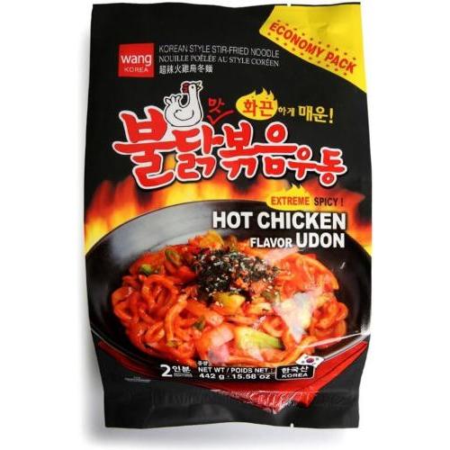 WANG Korean Stir Fried Noodles Extra Spicy 442g