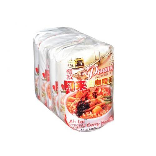 AH LAI Penang White Curry Flat Rice Noodle 95g*4