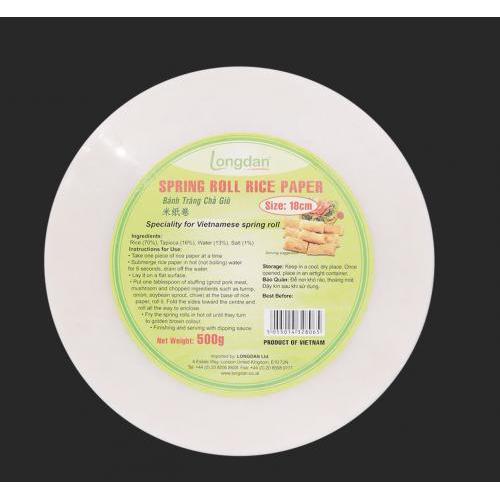 Longdan Spring Roll Rice Paper 18cm 500g