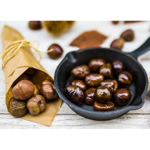 Tiger Tiger Peeled Cooked Whole Chestnuts 100g