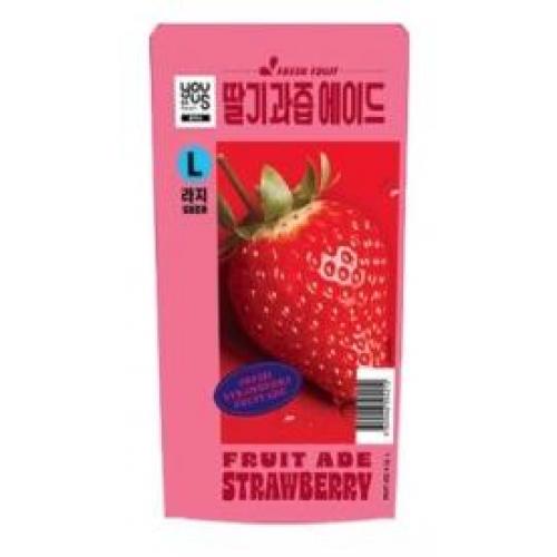 GSR Fruit Ade- Strawberry 340ml