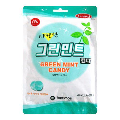 Mammos Green Mint Candy 100g